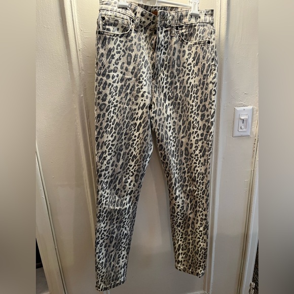Joe’s Leopard print jeans - Picture 2 of 7